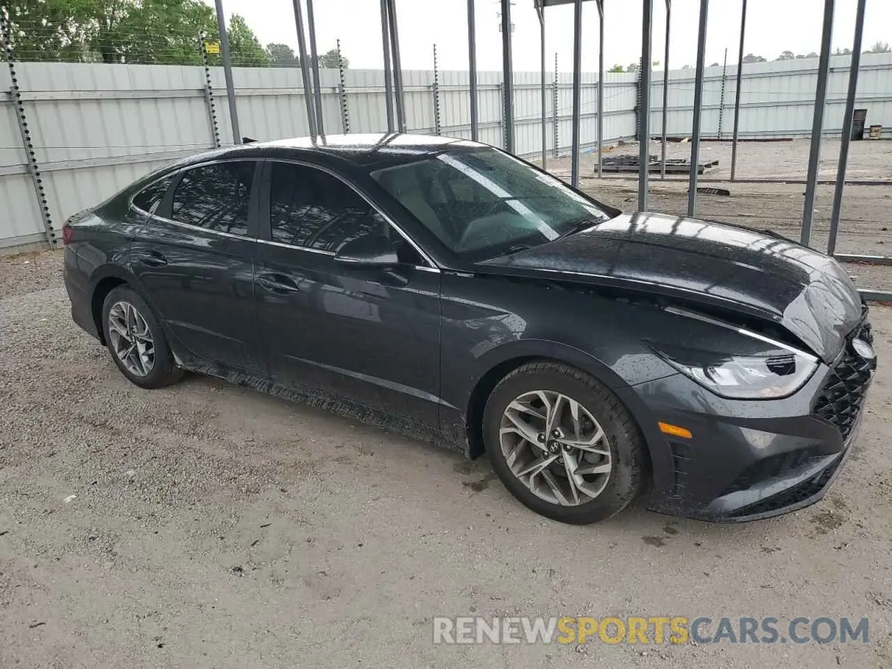 4 Фотография поврежденного автомобиля 5NPEL4JA8MH069507 HYUNDAI SONATA 2021