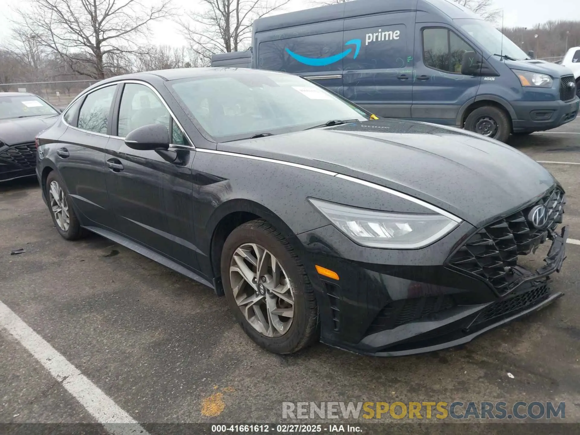 1 Фотография поврежденного автомобиля 5NPEL4JA8MH087540 HYUNDAI SONATA 2021