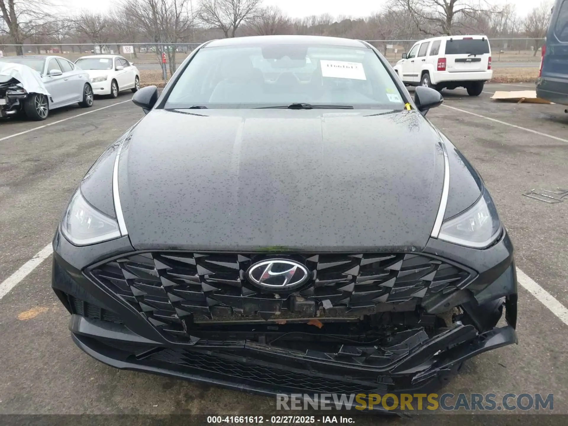 12 Фотография поврежденного автомобиля 5NPEL4JA8MH087540 HYUNDAI SONATA 2021