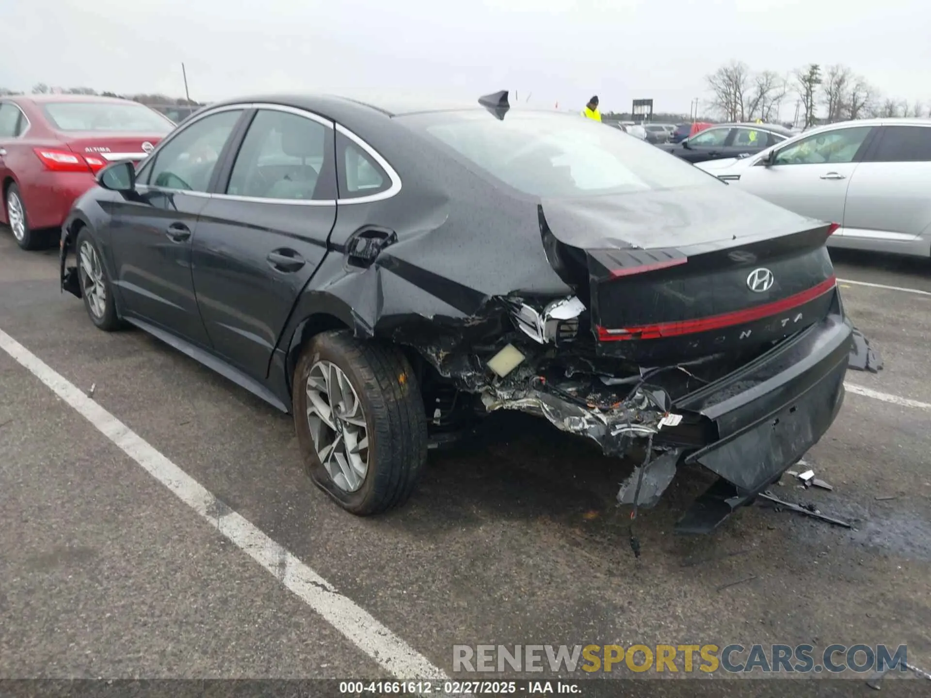 3 Фотография поврежденного автомобиля 5NPEL4JA8MH087540 HYUNDAI SONATA 2021