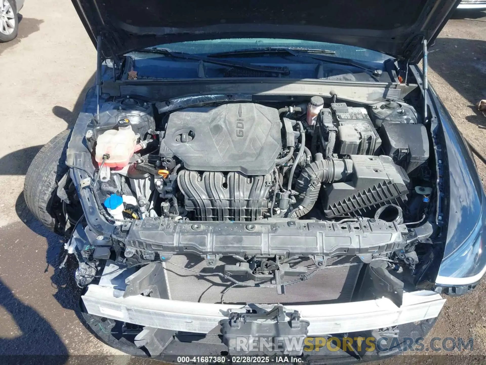 10 Фотография поврежденного автомобиля 5NPEL4JA8MH102974 HYUNDAI SONATA 2021