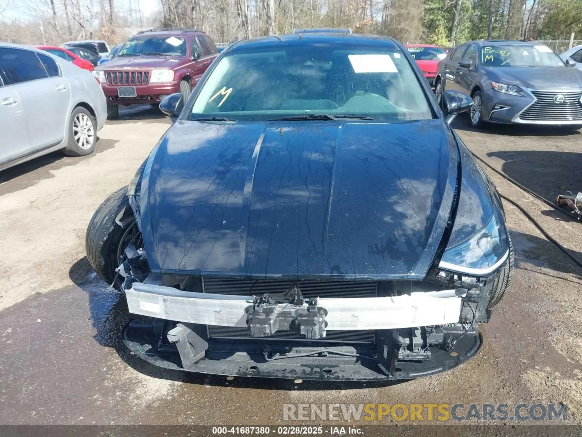 13 Фотография поврежденного автомобиля 5NPEL4JA8MH102974 HYUNDAI SONATA 2021