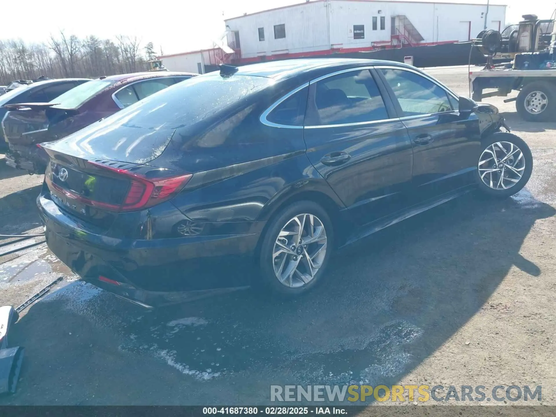 4 Фотография поврежденного автомобиля 5NPEL4JA8MH102974 HYUNDAI SONATA 2021