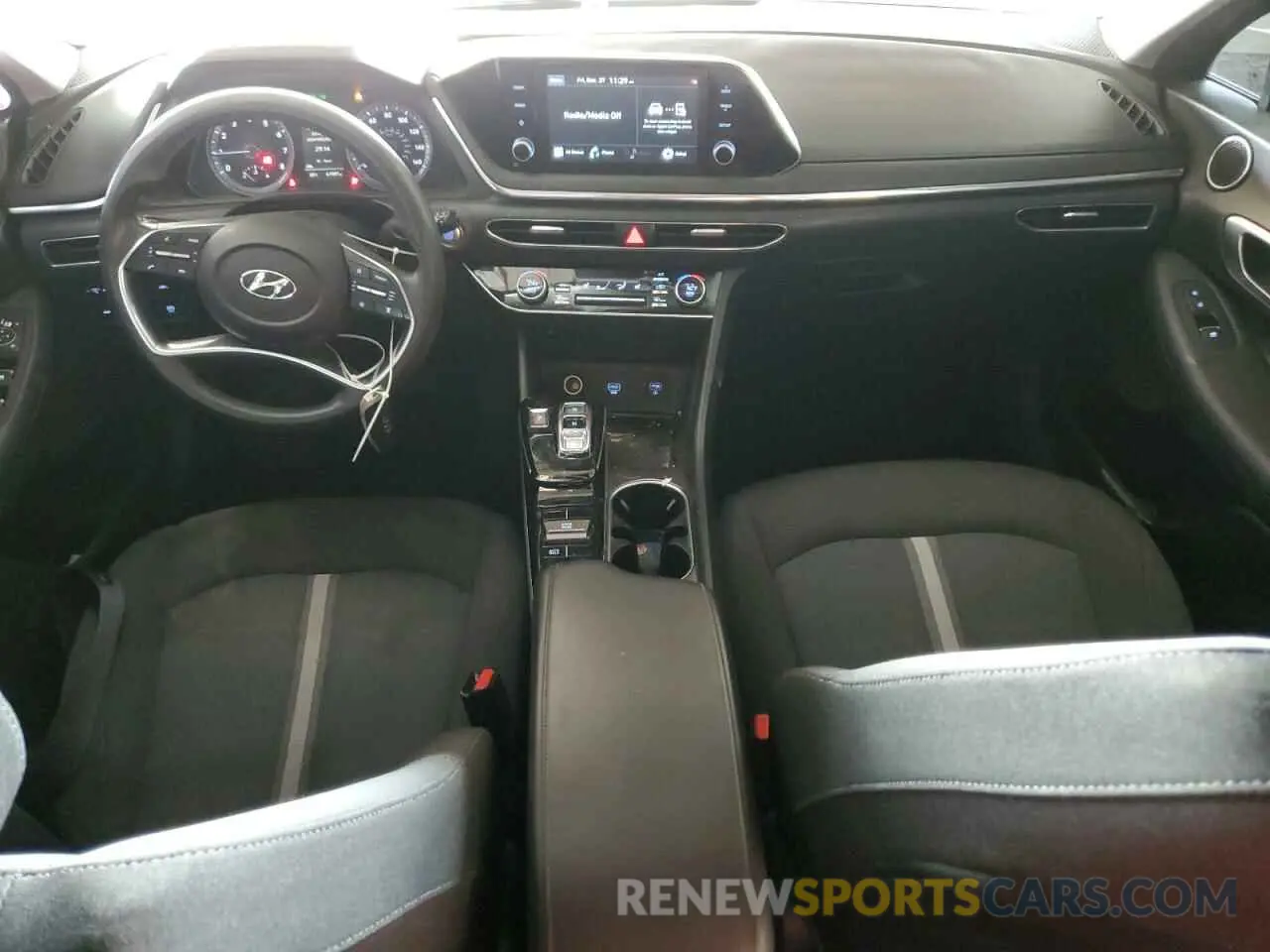 8 Фотография поврежденного автомобиля 5NPEL4JA8MH113733 HYUNDAI SONATA 2021