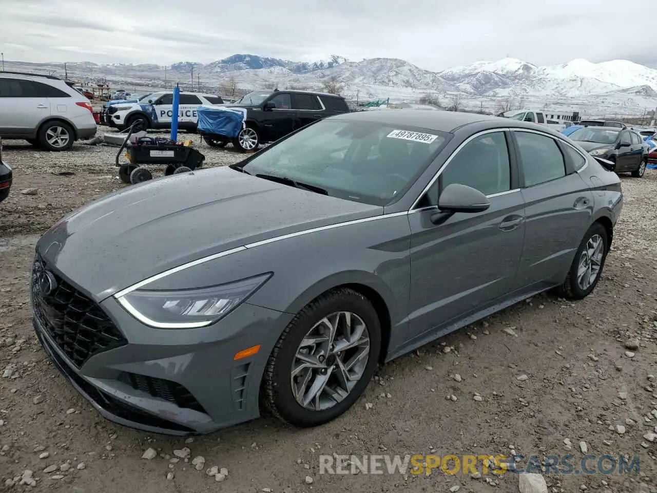 1 Photograph of a damaged car 5NPEL4JA9MH090446 HYUNDAI SONATA 2021