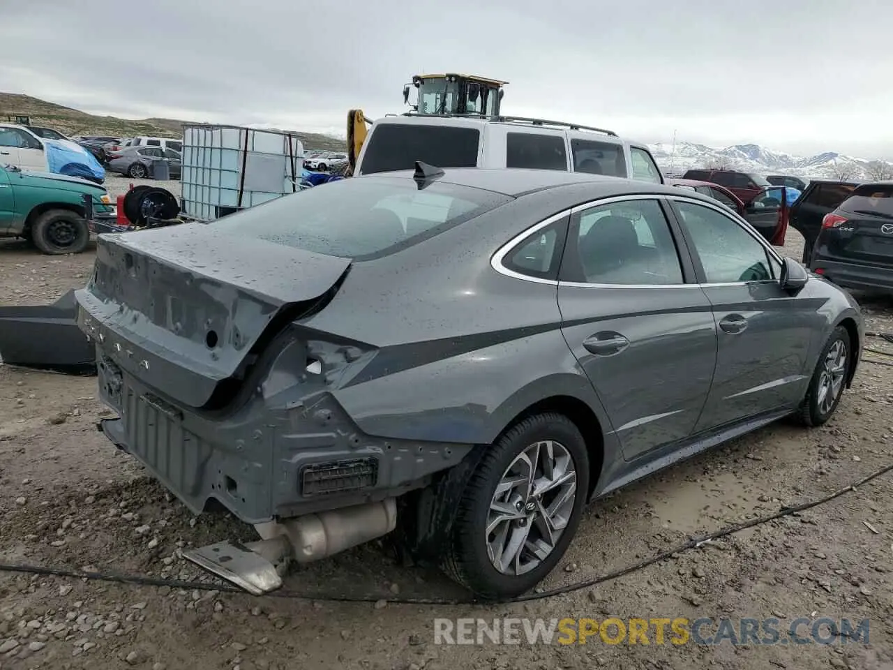 3 Photograph of a damaged car 5NPEL4JA9MH090446 HYUNDAI SONATA 2021