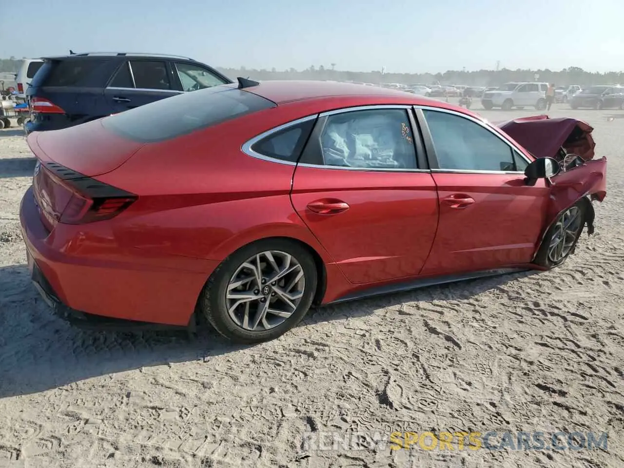 3 Photograph of a damaged car 5NPEL4JA9MH091810 HYUNDAI SONATA 2021
