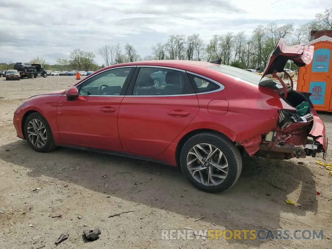 2 Photograph of a damaged car 5NPEL4JA9MH093413 HYUNDAI SONATA 2021
