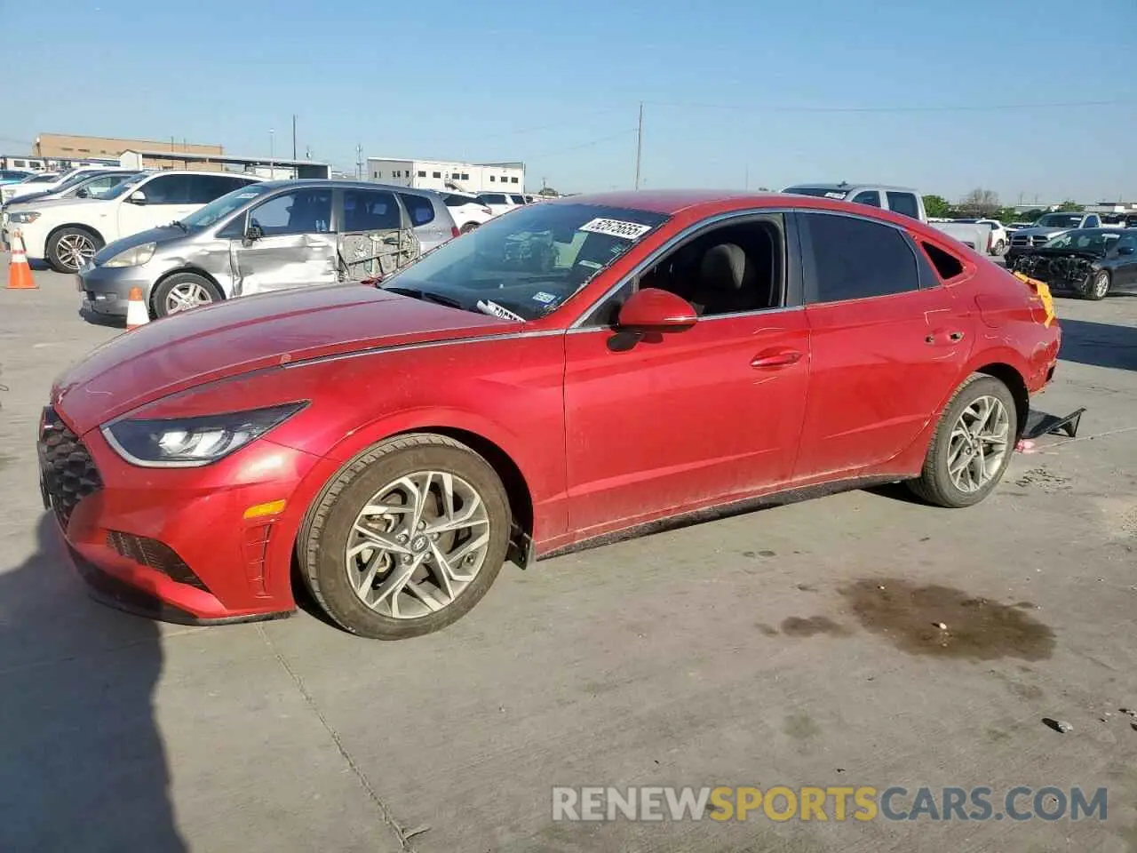 1 Фотография поврежденного автомобиля 5NPEL4JAXMH079360 HYUNDAI SONATA 2021