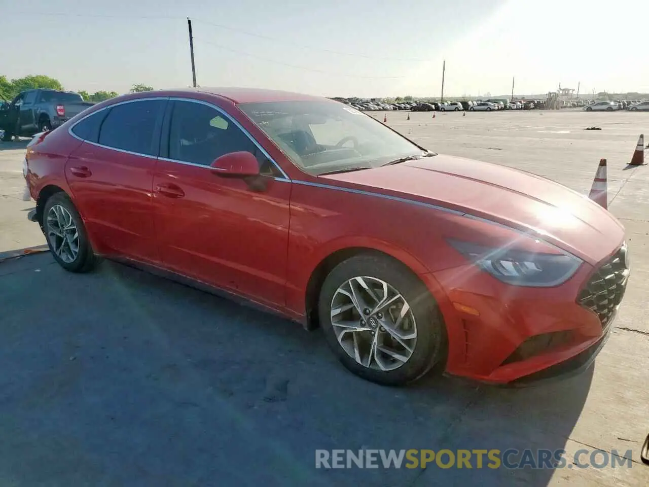 4 Фотография поврежденного автомобиля 5NPEL4JAXMH079360 HYUNDAI SONATA 2021