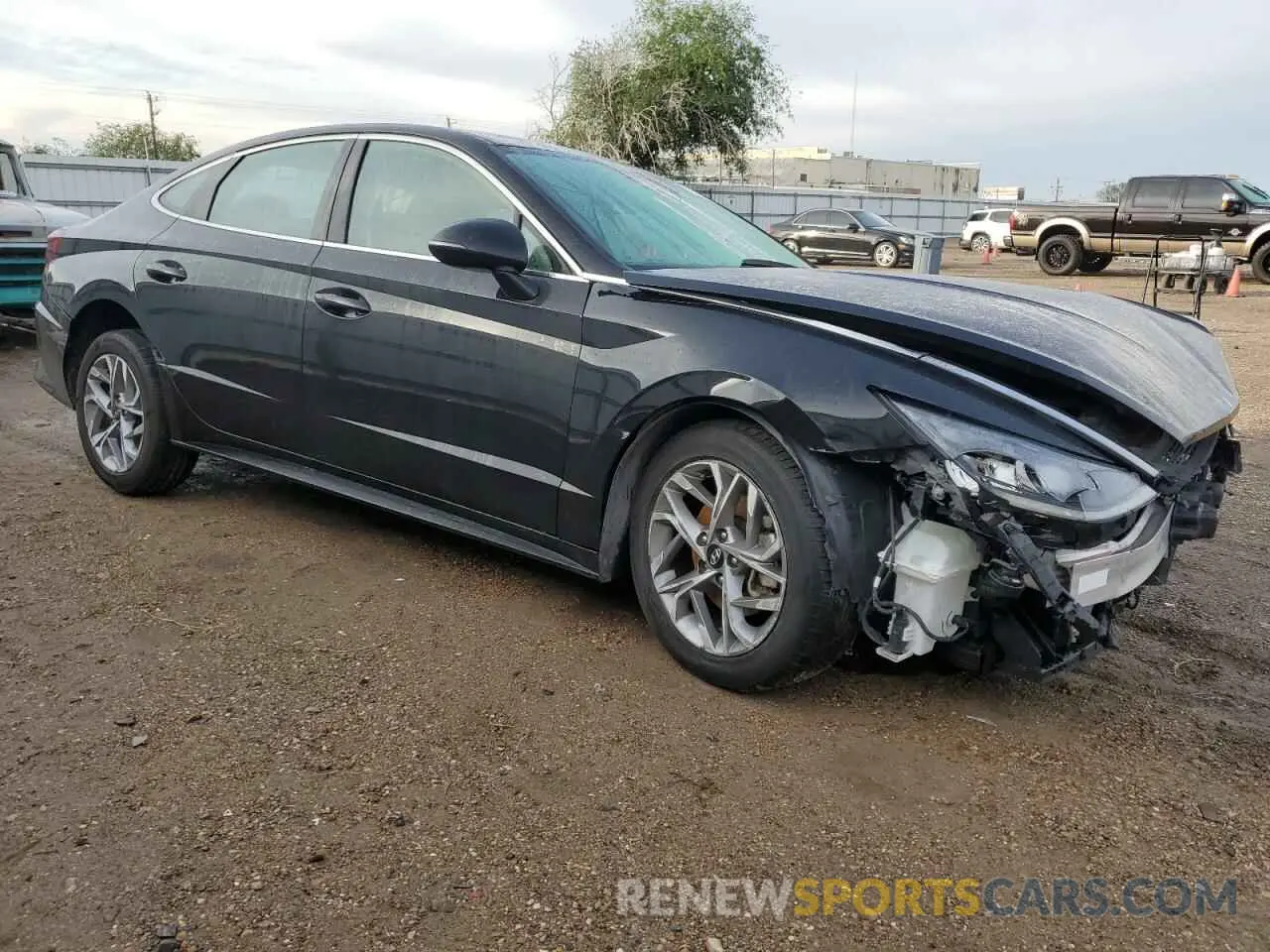 4 Фотография поврежденного автомобиля 5NPEL4JAXMH098149 HYUNDAI SONATA 2021