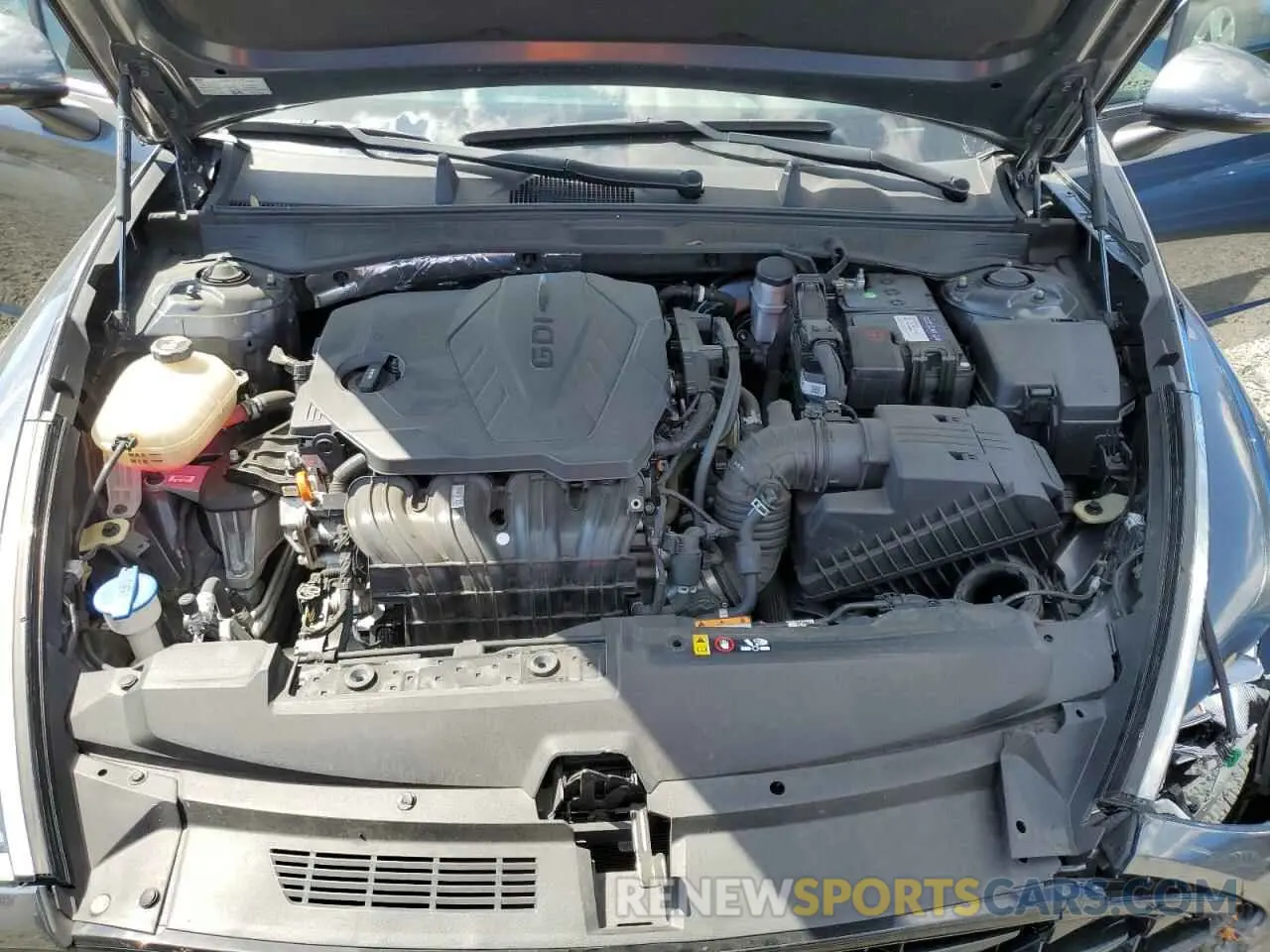 11 Photograph of a damaged car KMHL14JA0MA143437 HYUNDAI SONATA 2021