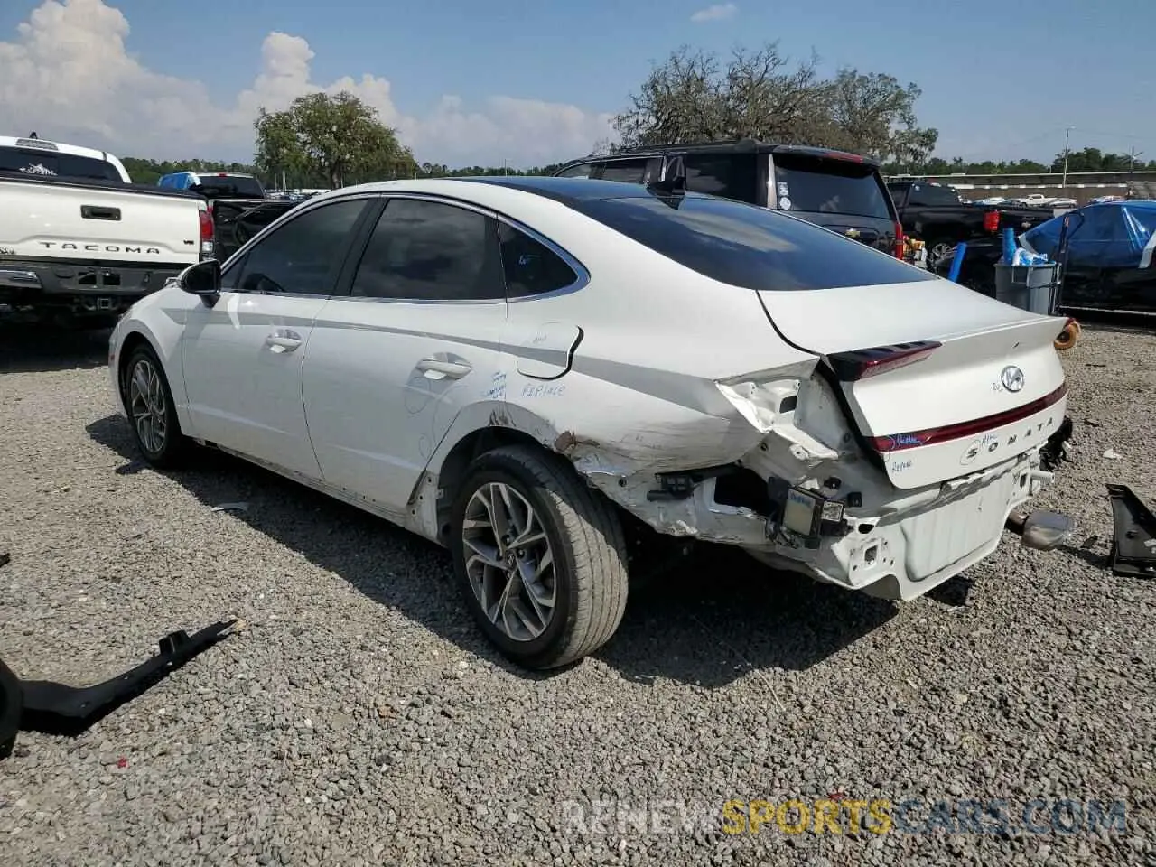 2 Фотография поврежденного автомобиля KMHL14JA4MA158720 HYUNDAI SONATA 2021