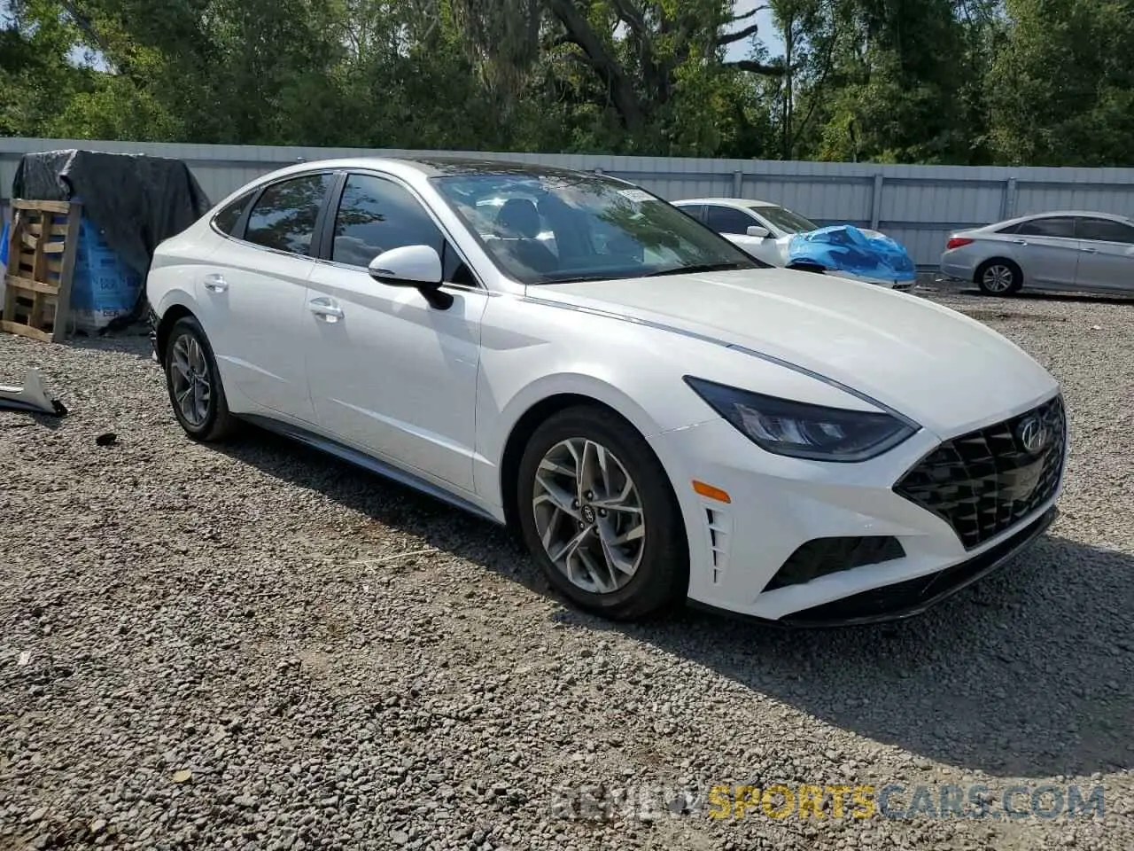 4 Фотография поврежденного автомобиля KMHL14JA4MA158720 HYUNDAI SONATA 2021