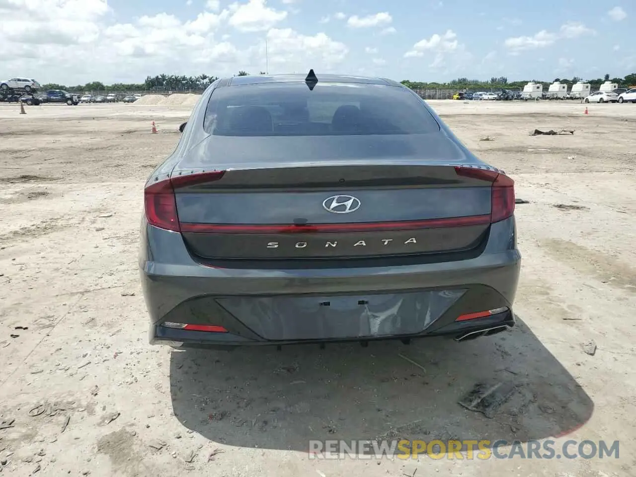 6 Photograph of a damaged car KMHL14JA9MA151584 HYUNDAI SONATA 2021
