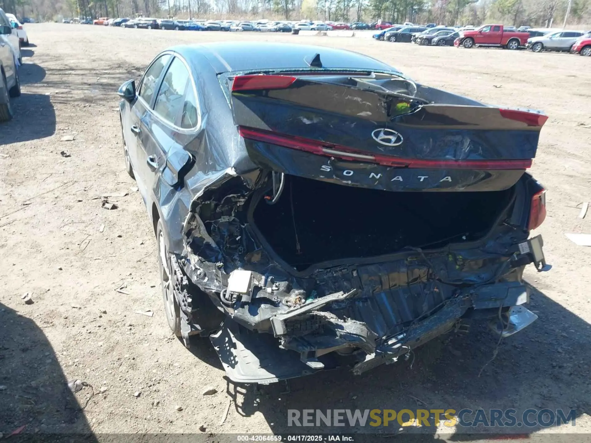6 Photograph of a damaged car KMHL14JAXMA160391 HYUNDAI SONATA 2021