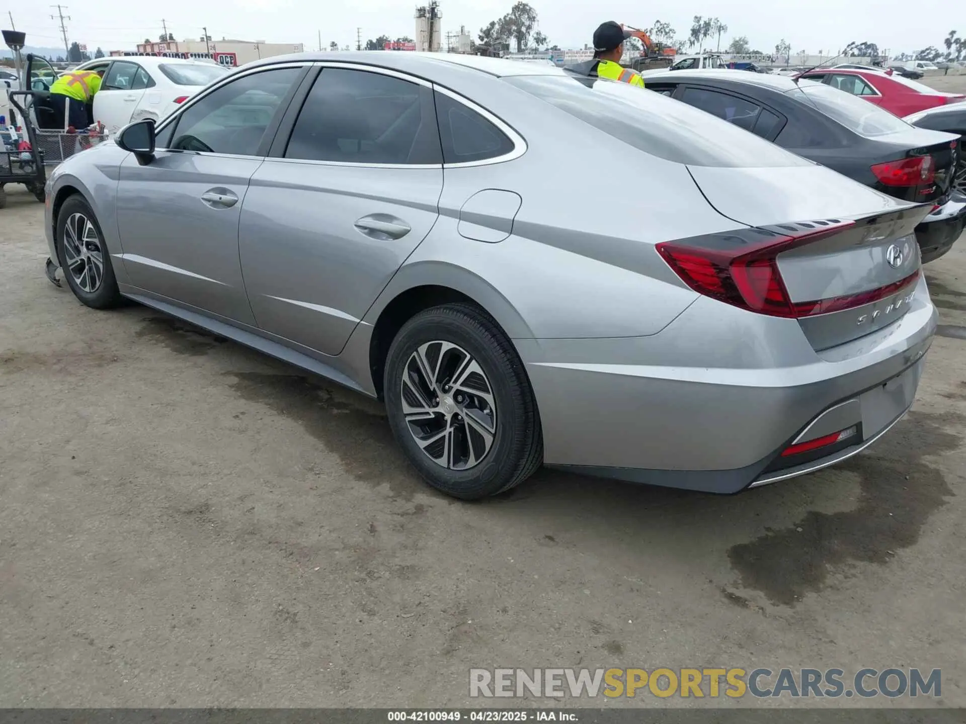 3 Фотография поврежденного автомобиля KMHL24JJ2MA035401 HYUNDAI SONATA 2021