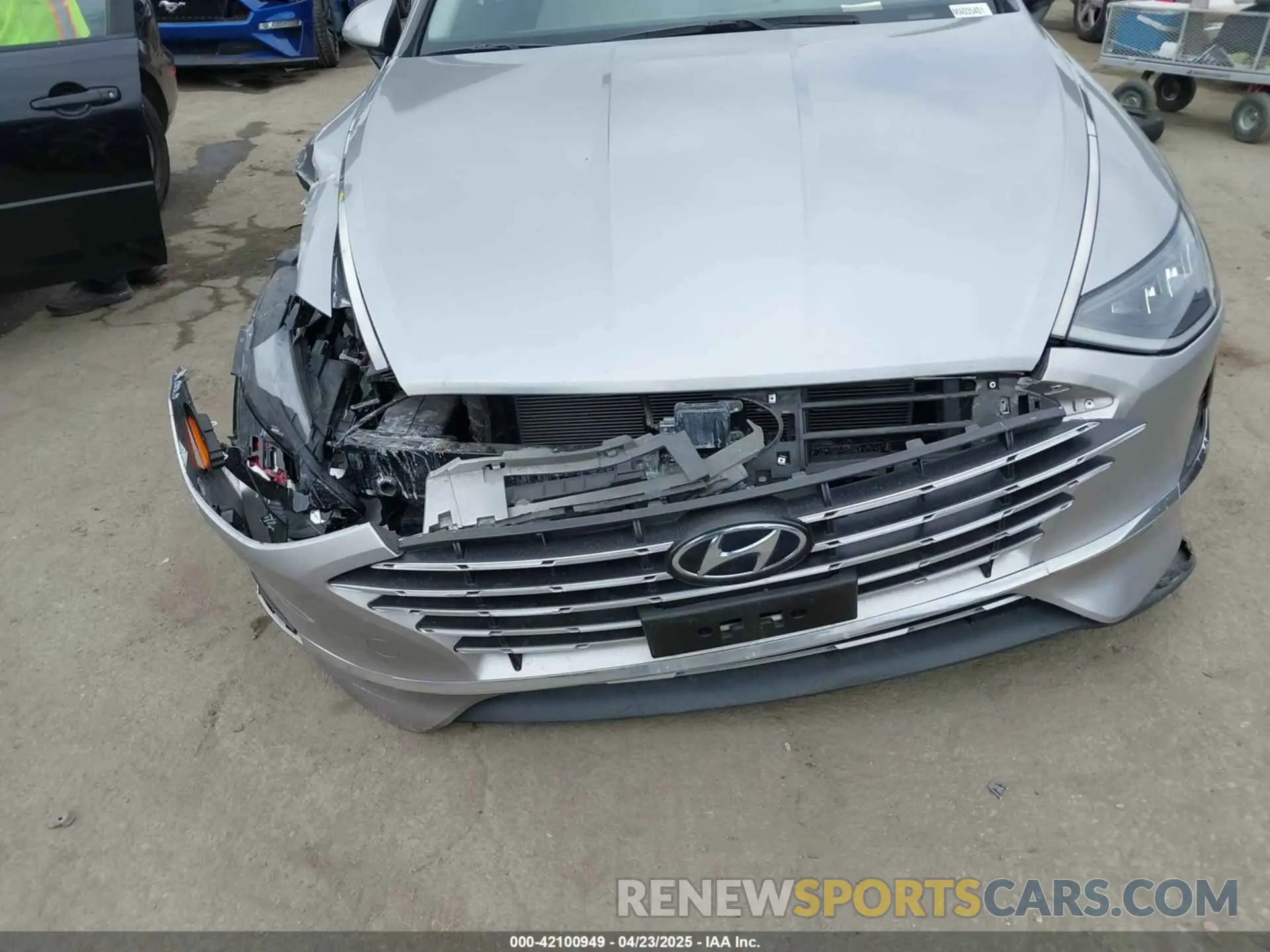 6 Фотография поврежденного автомобиля KMHL24JJ2MA035401 HYUNDAI SONATA 2021