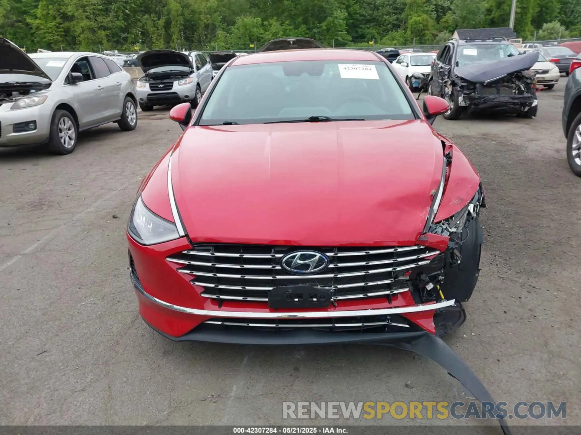 12 Фотография поврежденного автомобиля KMHL24JJ9MA026744 HYUNDAI SONATA 2021