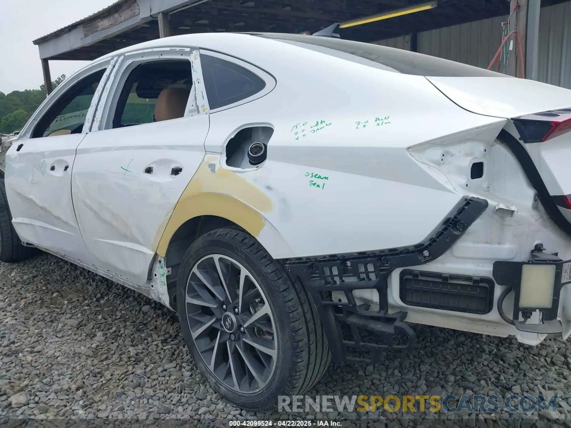 6 Фотография поврежденного автомобиля KMHL34J25MA154162 HYUNDAI SONATA 2021