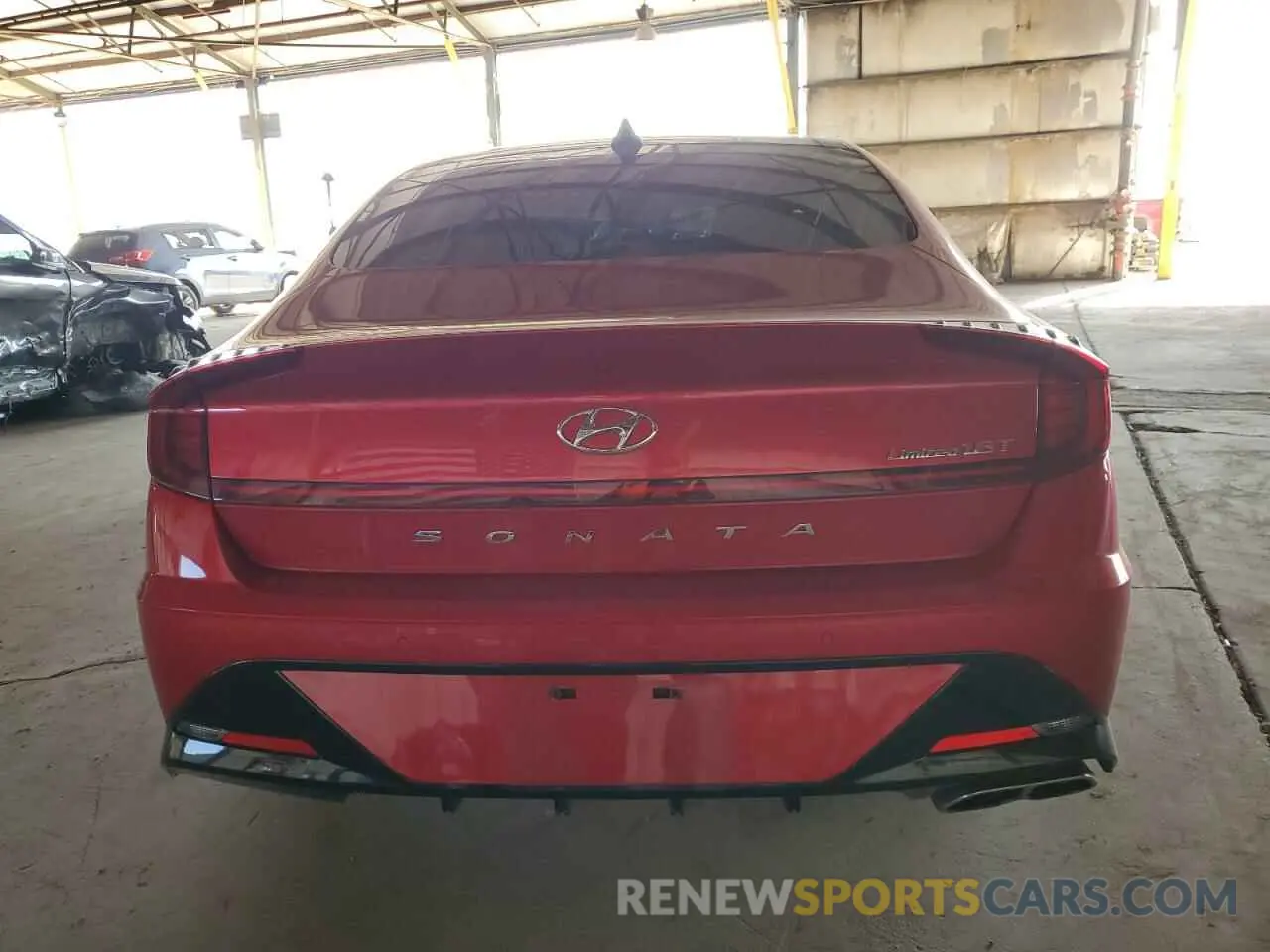 6 Photograph of a damaged car KMHL34J2XMA155582 HYUNDAI SONATA 2021