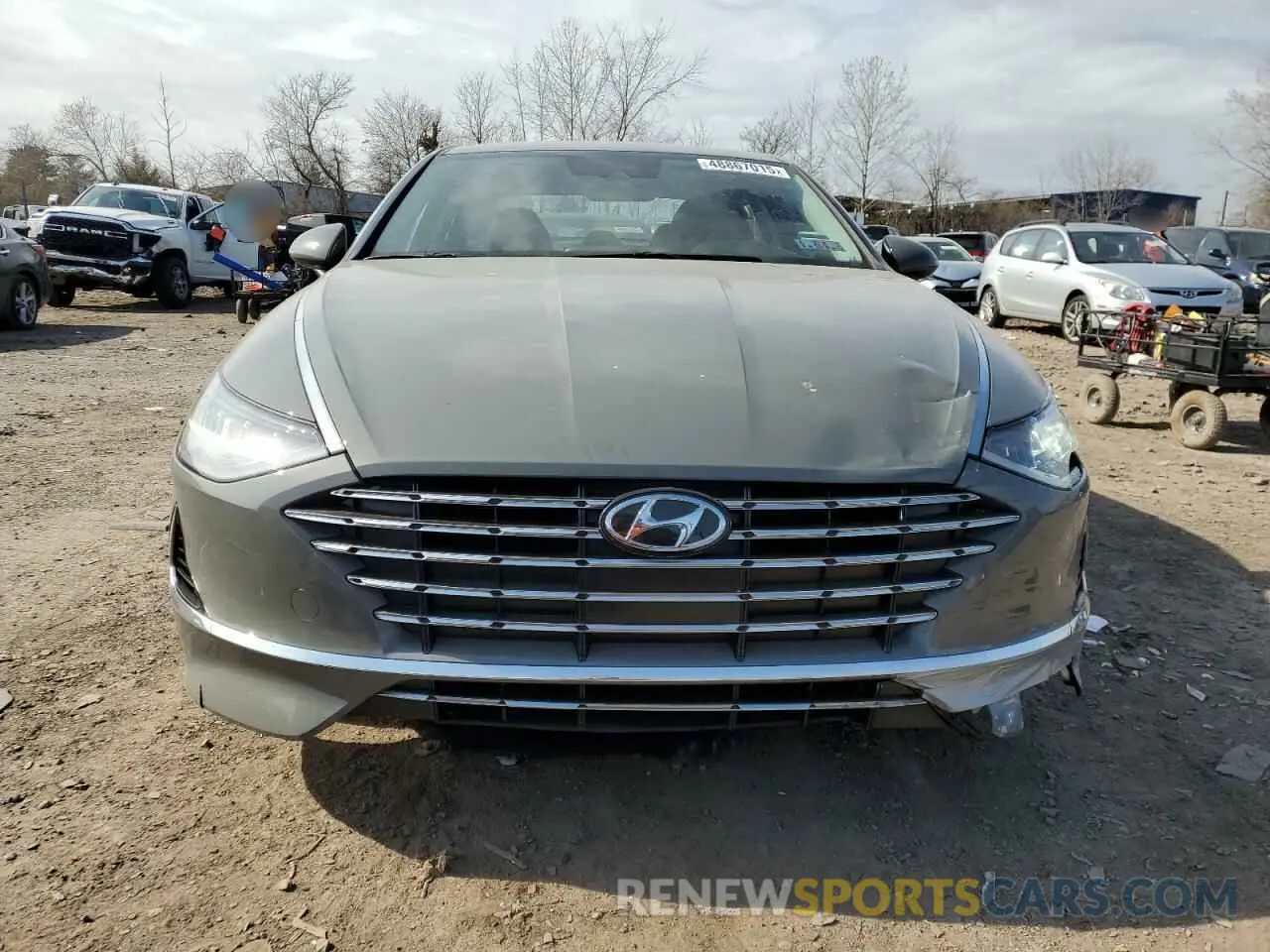 5 Photograph of a damaged car KMHL34JJ0MA022272 HYUNDAI SONATA 2021