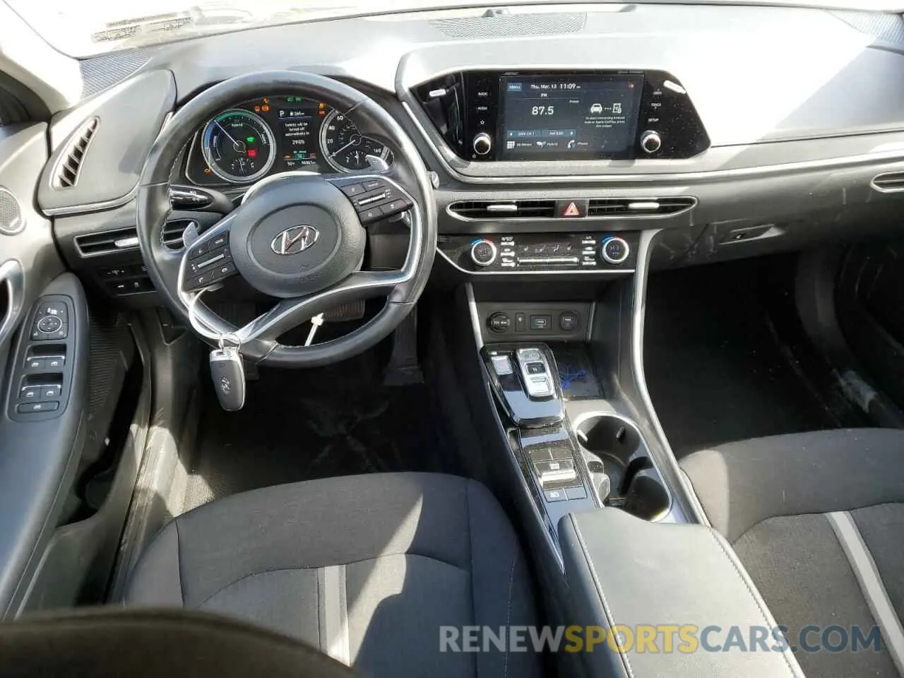 8 Photograph of a damaged car KMHL34JJ0MA022272 HYUNDAI SONATA 2021