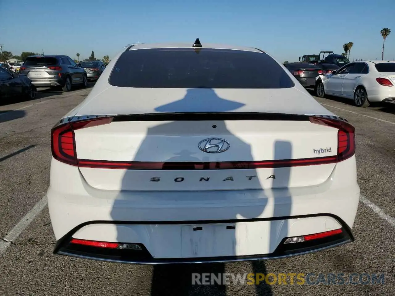 6 Photograph of a damaged car KMHL34JJ1MA026525 HYUNDAI SONATA 2021