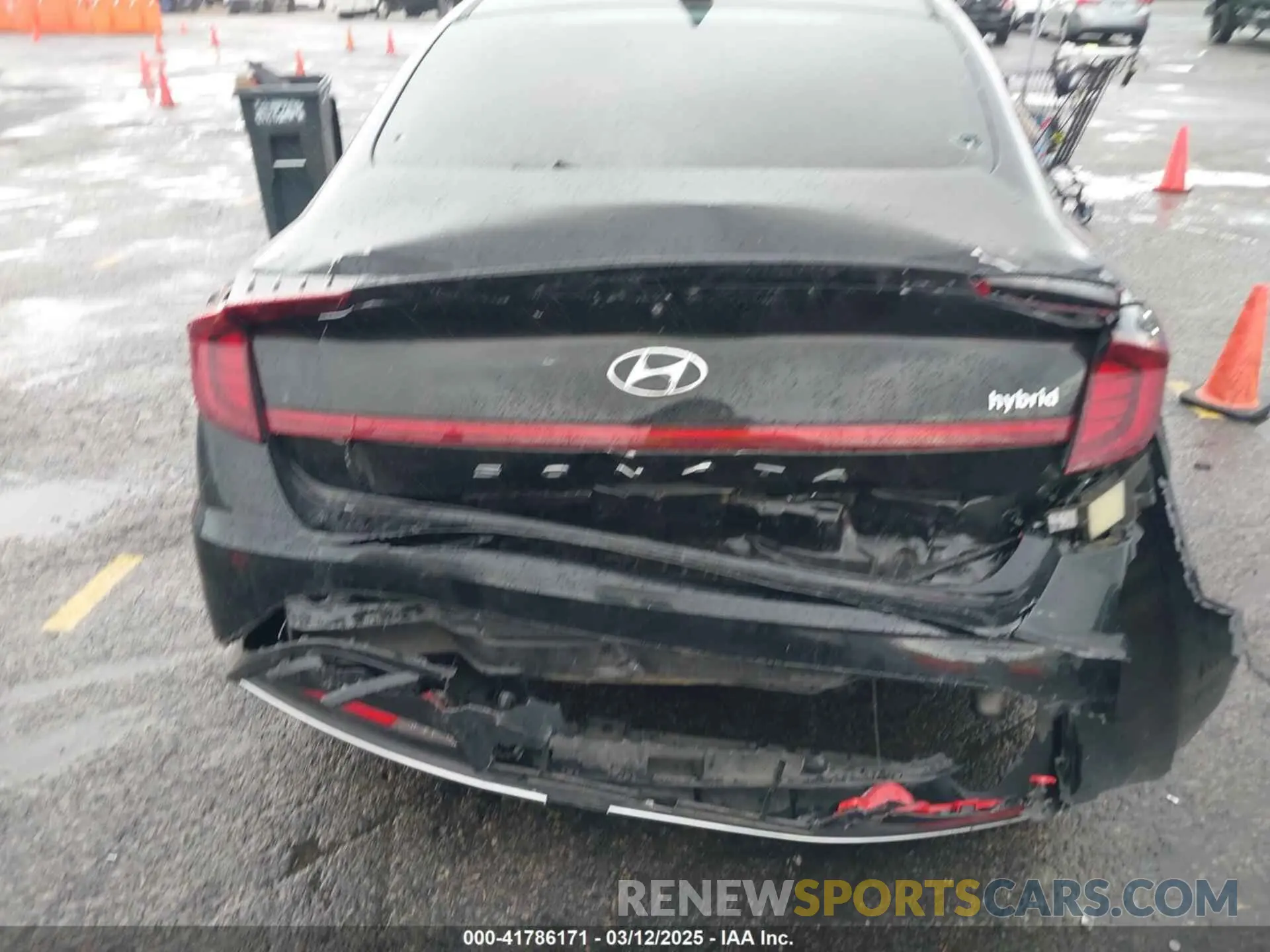 16 Photograph of a damaged car KMHL34JJ2MA026470 HYUNDAI SONATA 2021