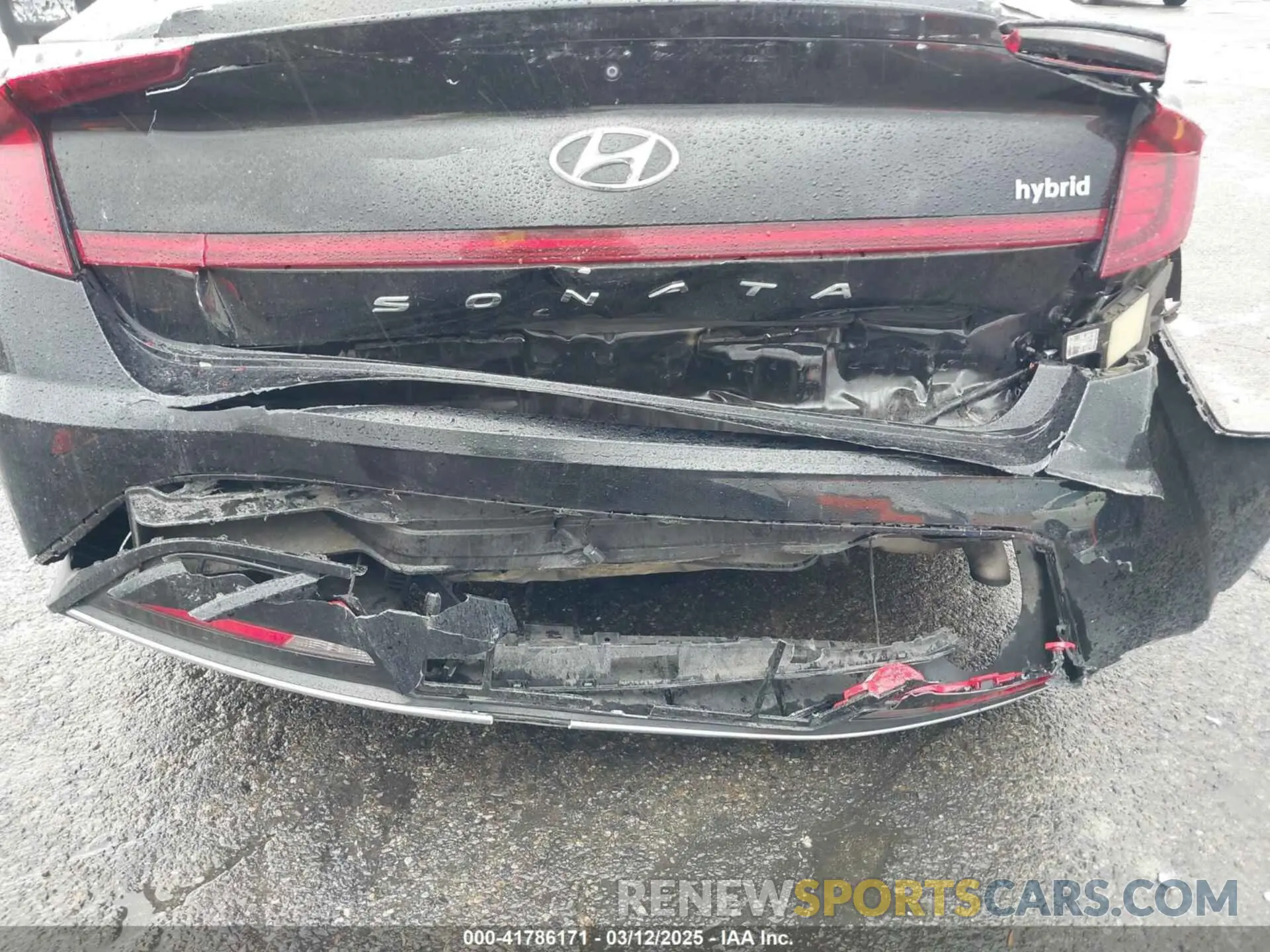 6 Photograph of a damaged car KMHL34JJ2MA026470 HYUNDAI SONATA 2021
