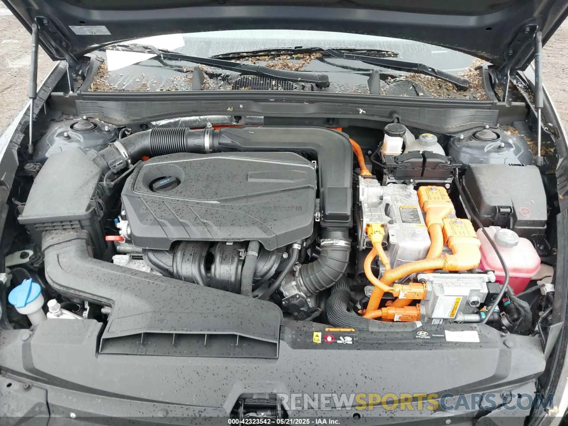 10 Photograph of a damaged car KMHL34JJ3MA020001 HYUNDAI SONATA 2021