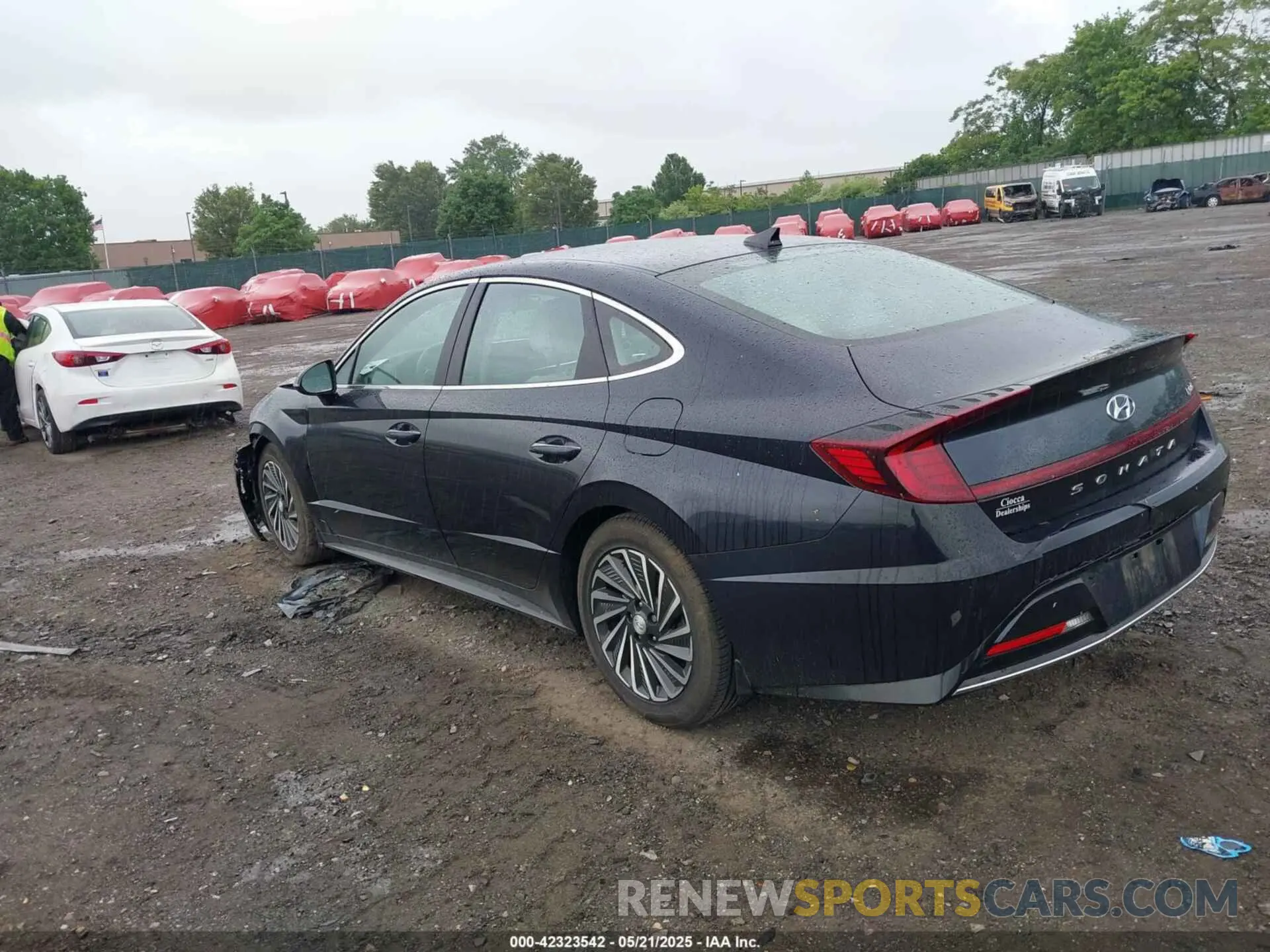 3 Photograph of a damaged car KMHL34JJ3MA020001 HYUNDAI SONATA 2021