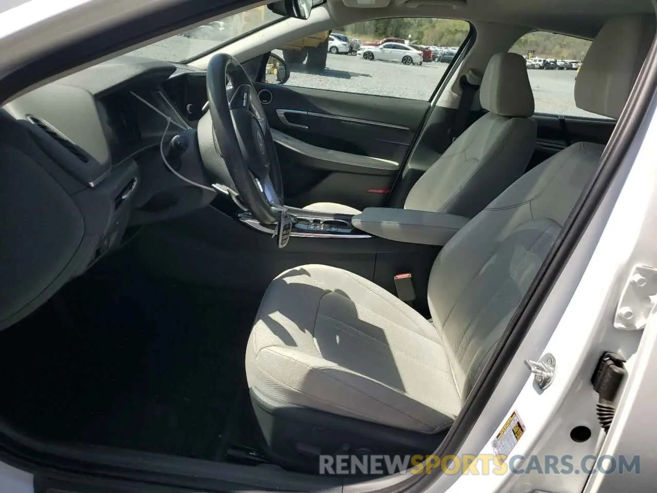 7 Photograph of a damaged car KMHL54JJ0MA034397 HYUNDAI SONATA 2021