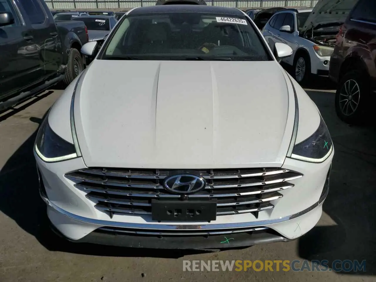 5 Фотография поврежденного автомобиля KMHL54JJ2MA032201 HYUNDAI SONATA 2021