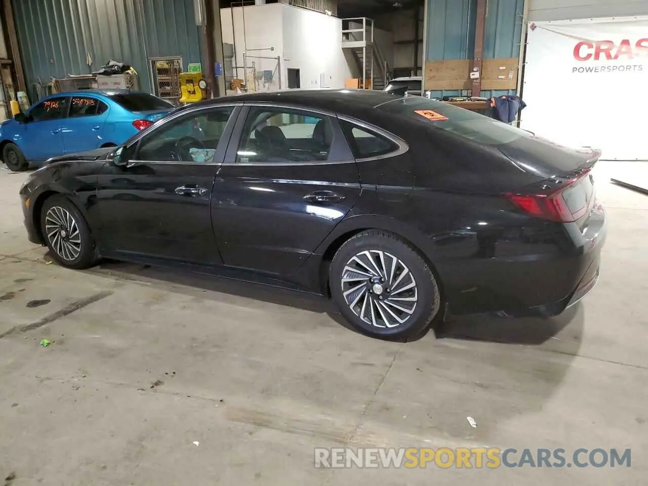 2 Photograph of a damaged car KMHL54JJ7MA021453 HYUNDAI SONATA 2021