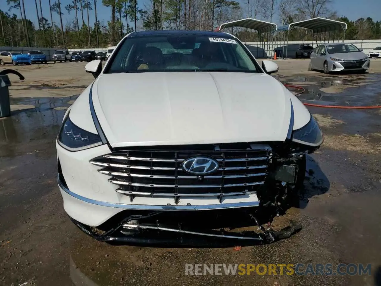 5 Photograph of a damaged car KMHL54JJ7MA032694 HYUNDAI SONATA 2021
