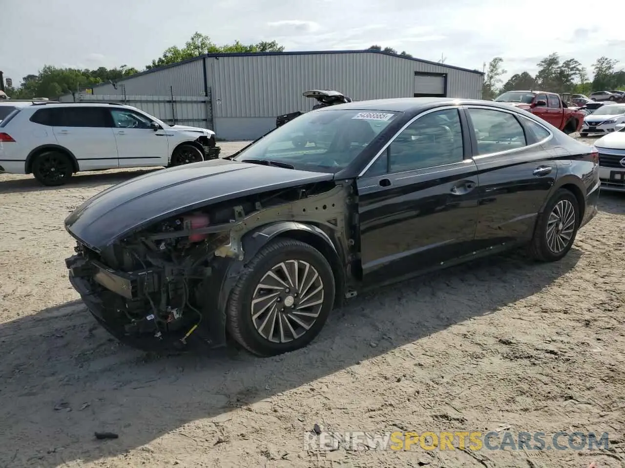 1 Фотография поврежденного автомобиля KMHL54JJ8MA020957 HYUNDAI SONATA 2021
