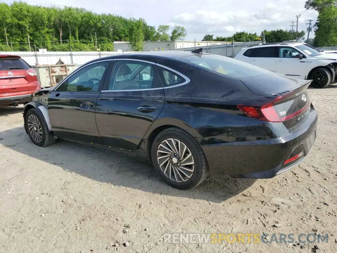 2 Фотография поврежденного автомобиля KMHL54JJ8MA020957 HYUNDAI SONATA 2021