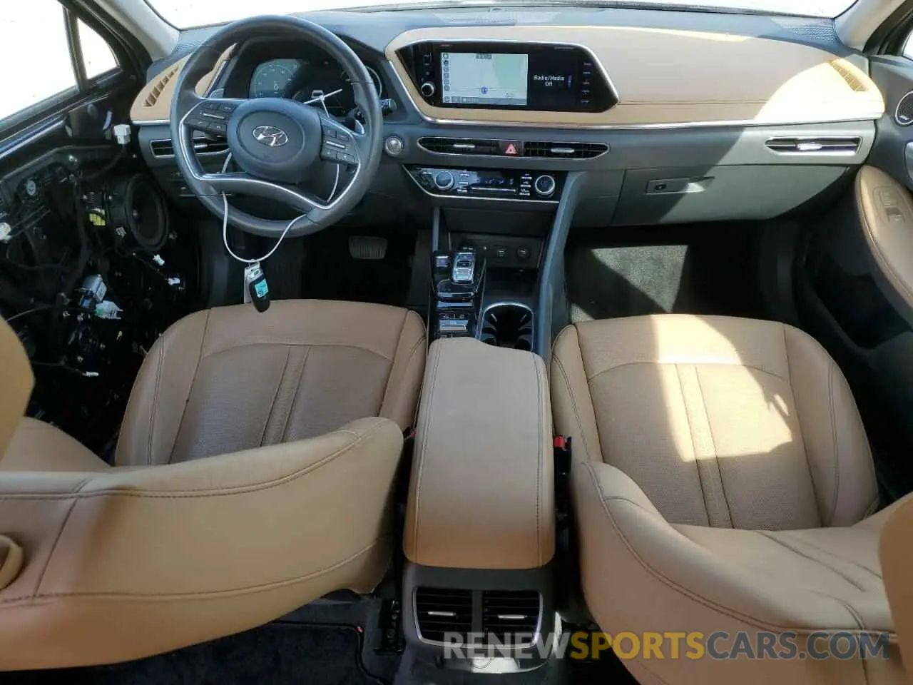 8 Фотография поврежденного автомобиля KMHL54JJ8MA020957 HYUNDAI SONATA 2021