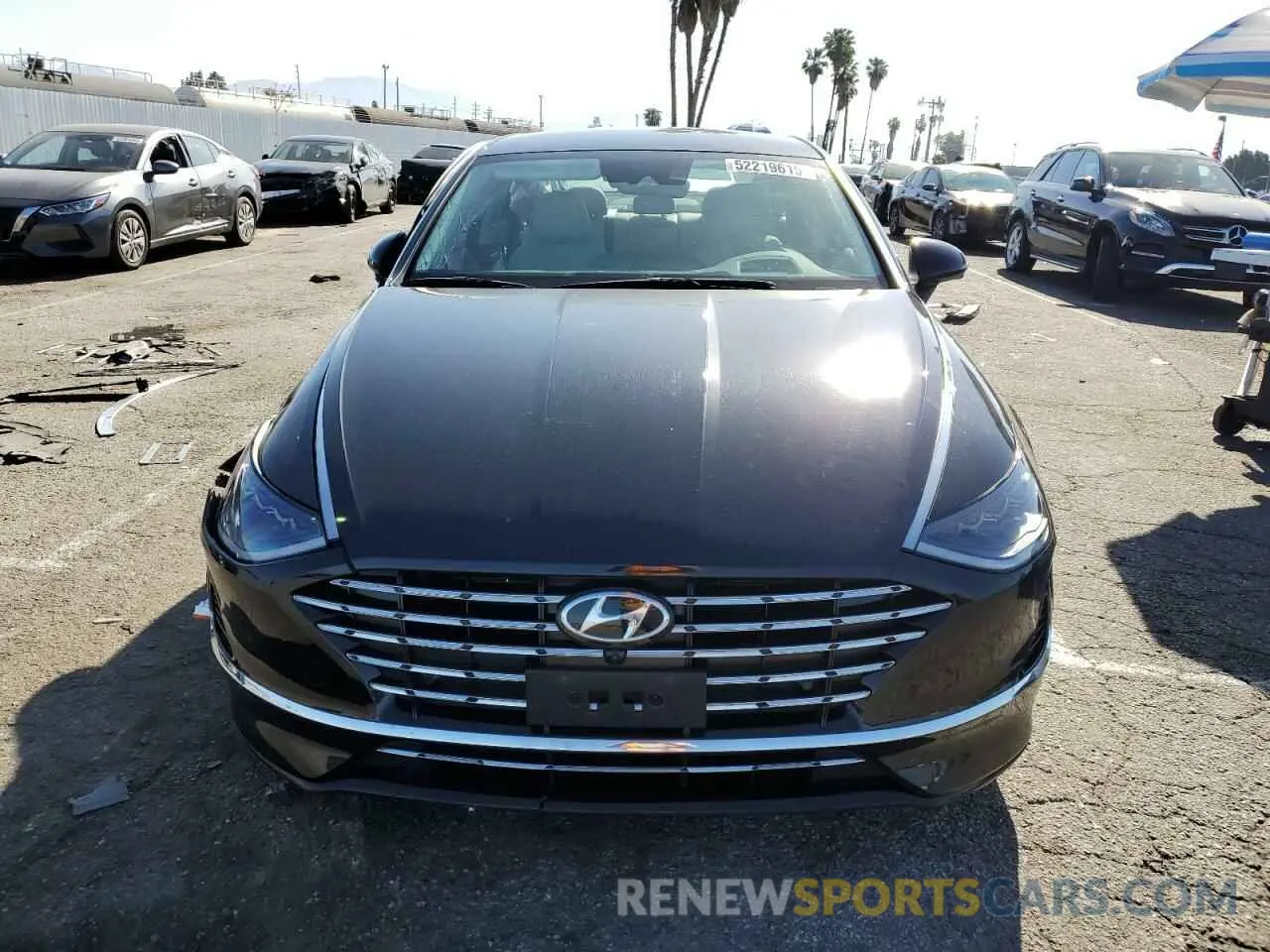 5 Photograph of a damaged car KMHL54JJ8MA022367 HYUNDAI SONATA 2021