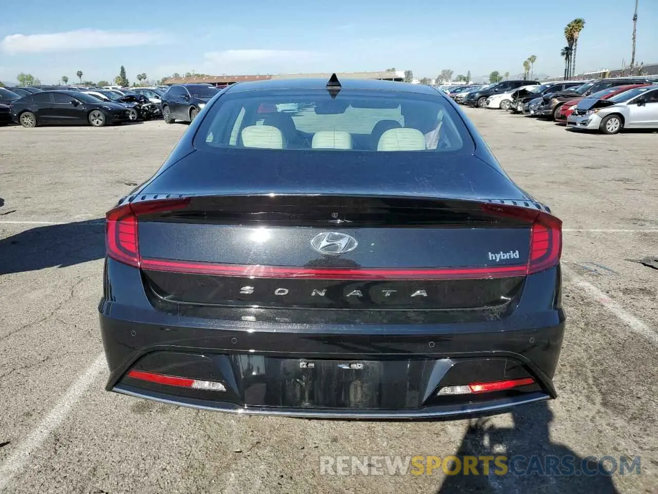 6 Photograph of a damaged car KMHL54JJ8MA022367 HYUNDAI SONATA 2021