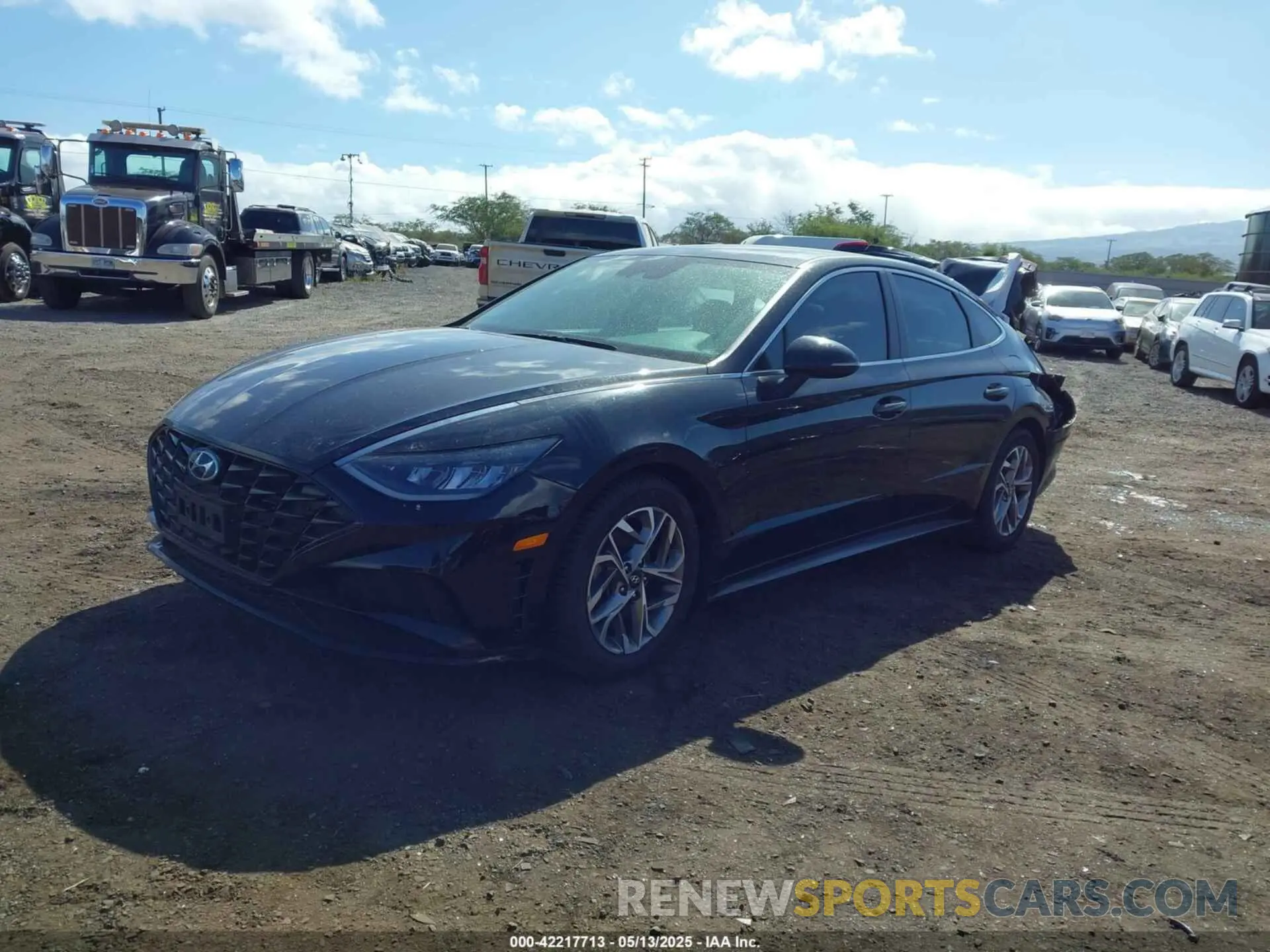 2 Фотография поврежденного автомобиля KMHL64JA0MA158957 HYUNDAI SONATA 2021