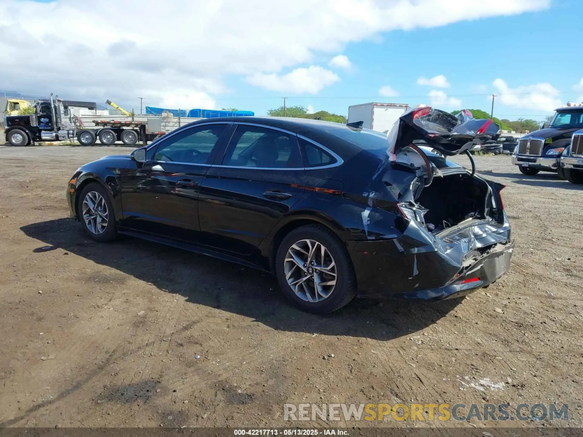 3 Фотография поврежденного автомобиля KMHL64JA0MA158957 HYUNDAI SONATA 2021