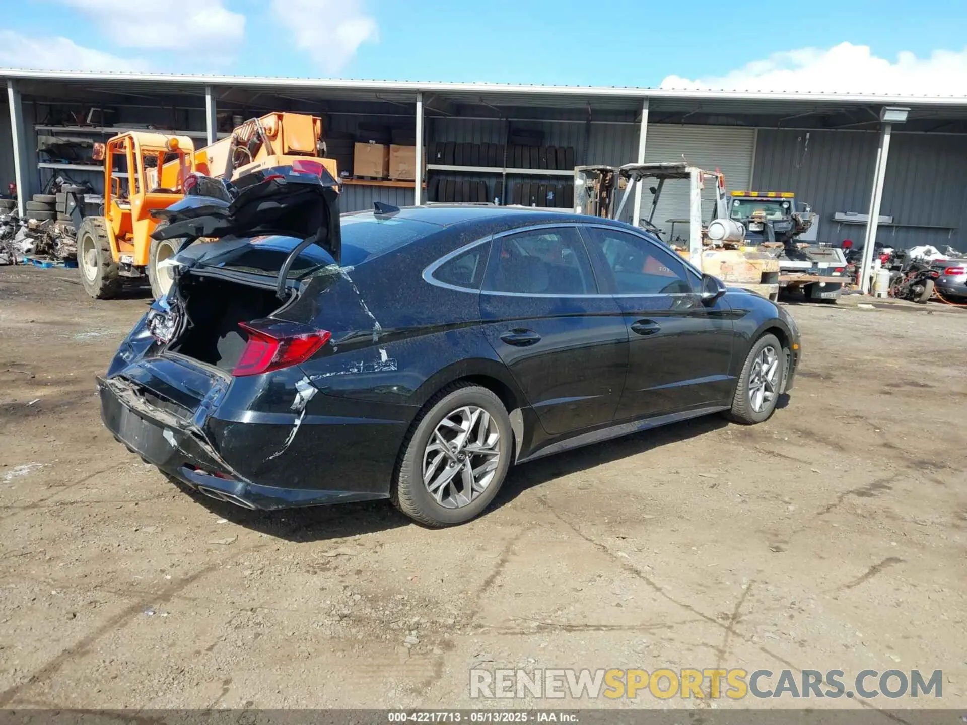 4 Фотография поврежденного автомобиля KMHL64JA0MA158957 HYUNDAI SONATA 2021