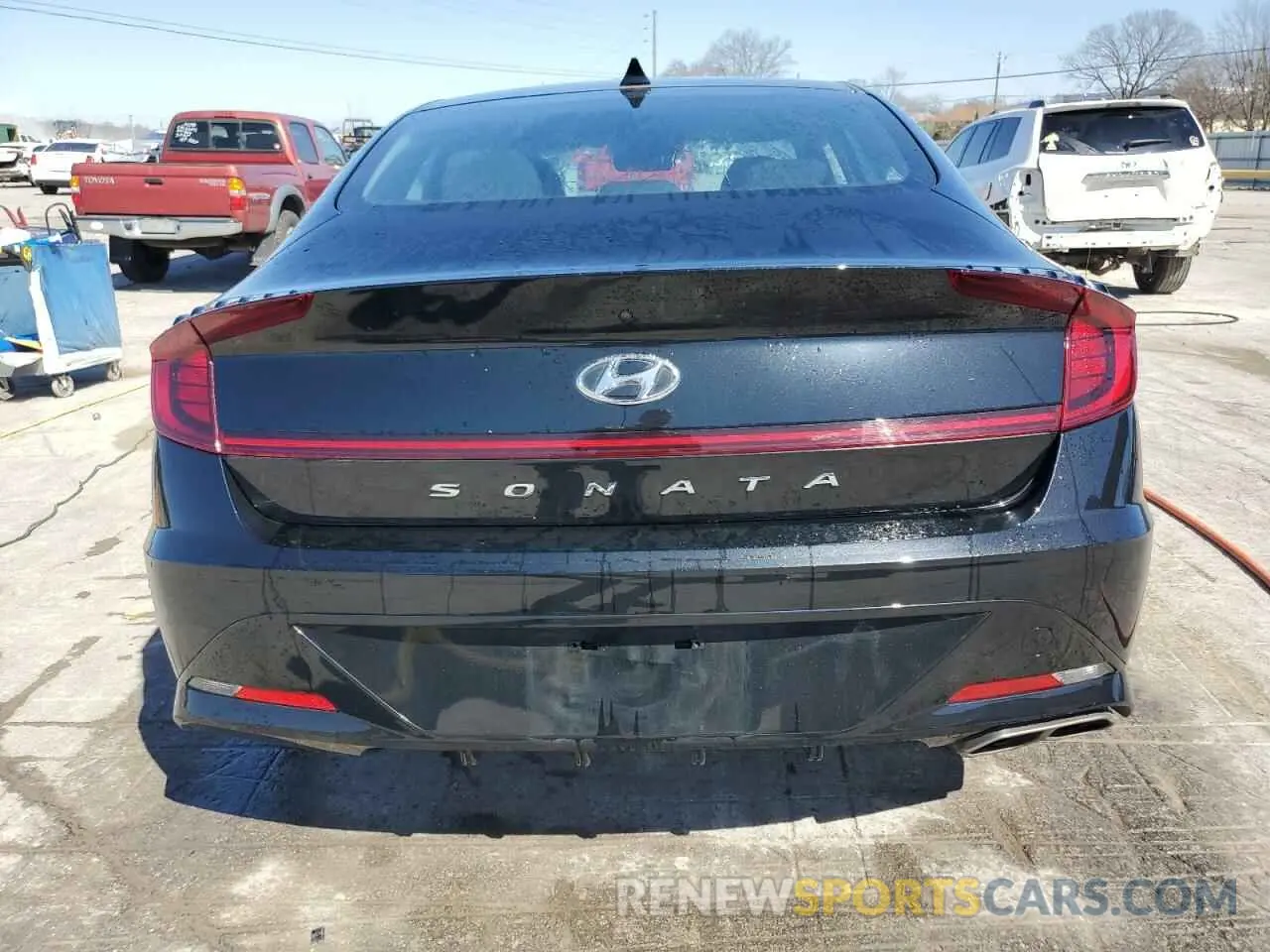 6 Фотография поврежденного автомобиля KMHL64JA4MA143927 HYUNDAI SONATA 2021