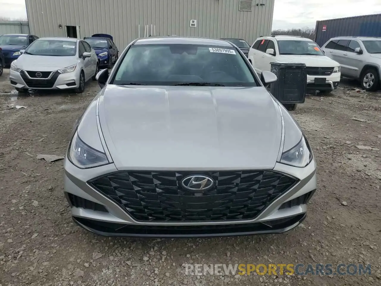 5 Photograph of a damaged car KMHL64JA4MA145483 HYUNDAI SONATA 2021