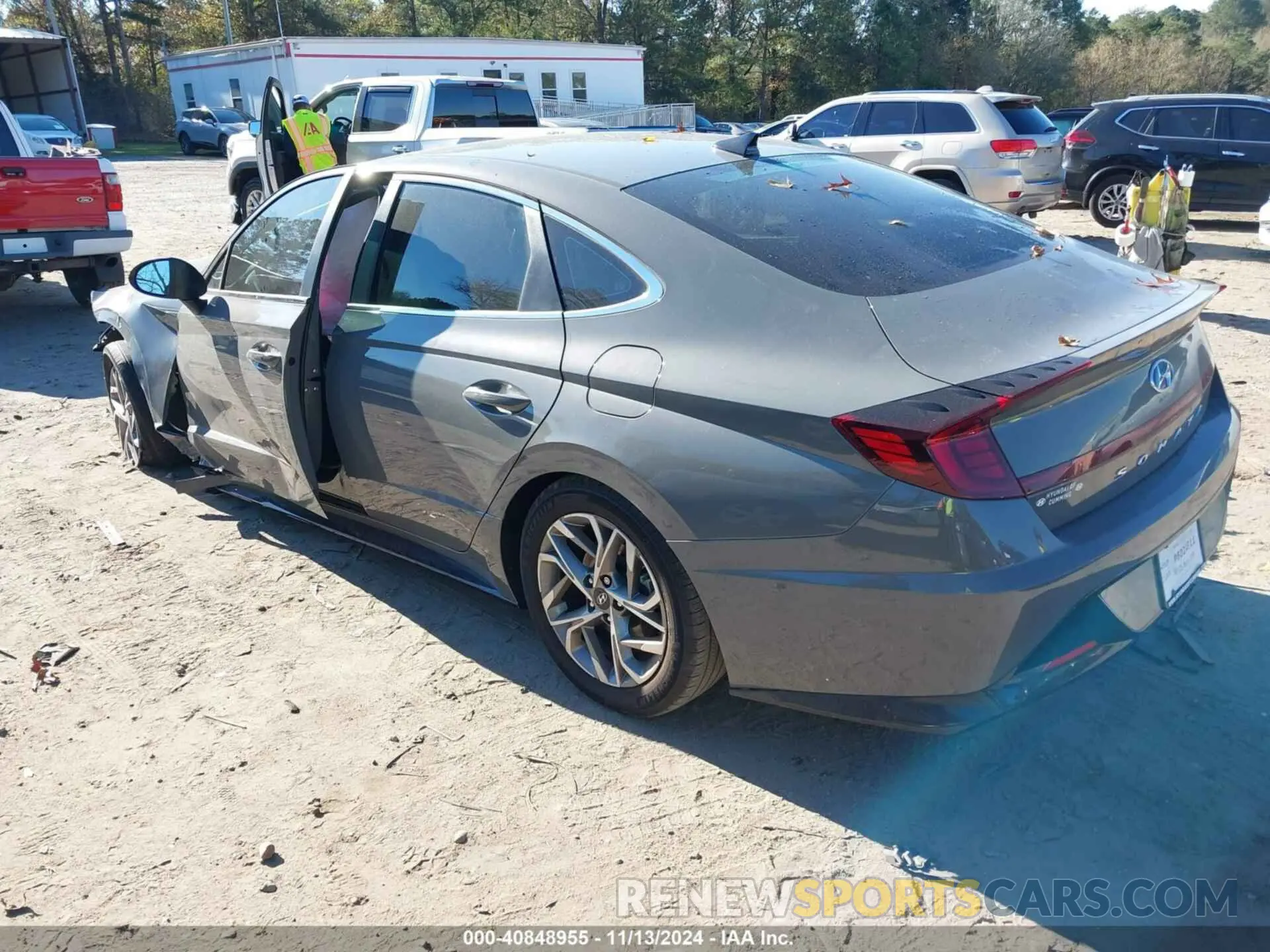3 Фотография поврежденного автомобиля KMHL64JA4MA148478 HYUNDAI SONATA 2021