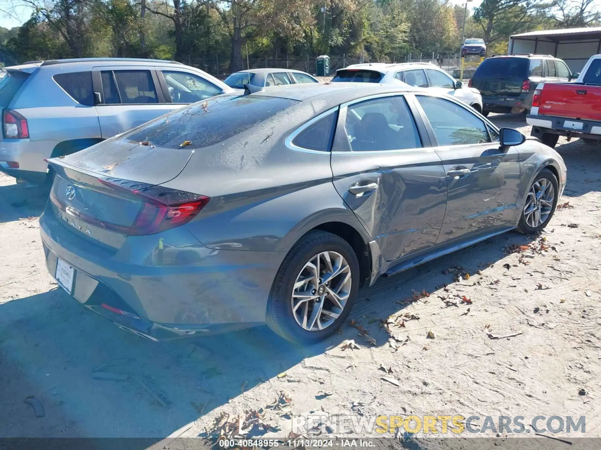 4 Фотография поврежденного автомобиля KMHL64JA4MA148478 HYUNDAI SONATA 2021