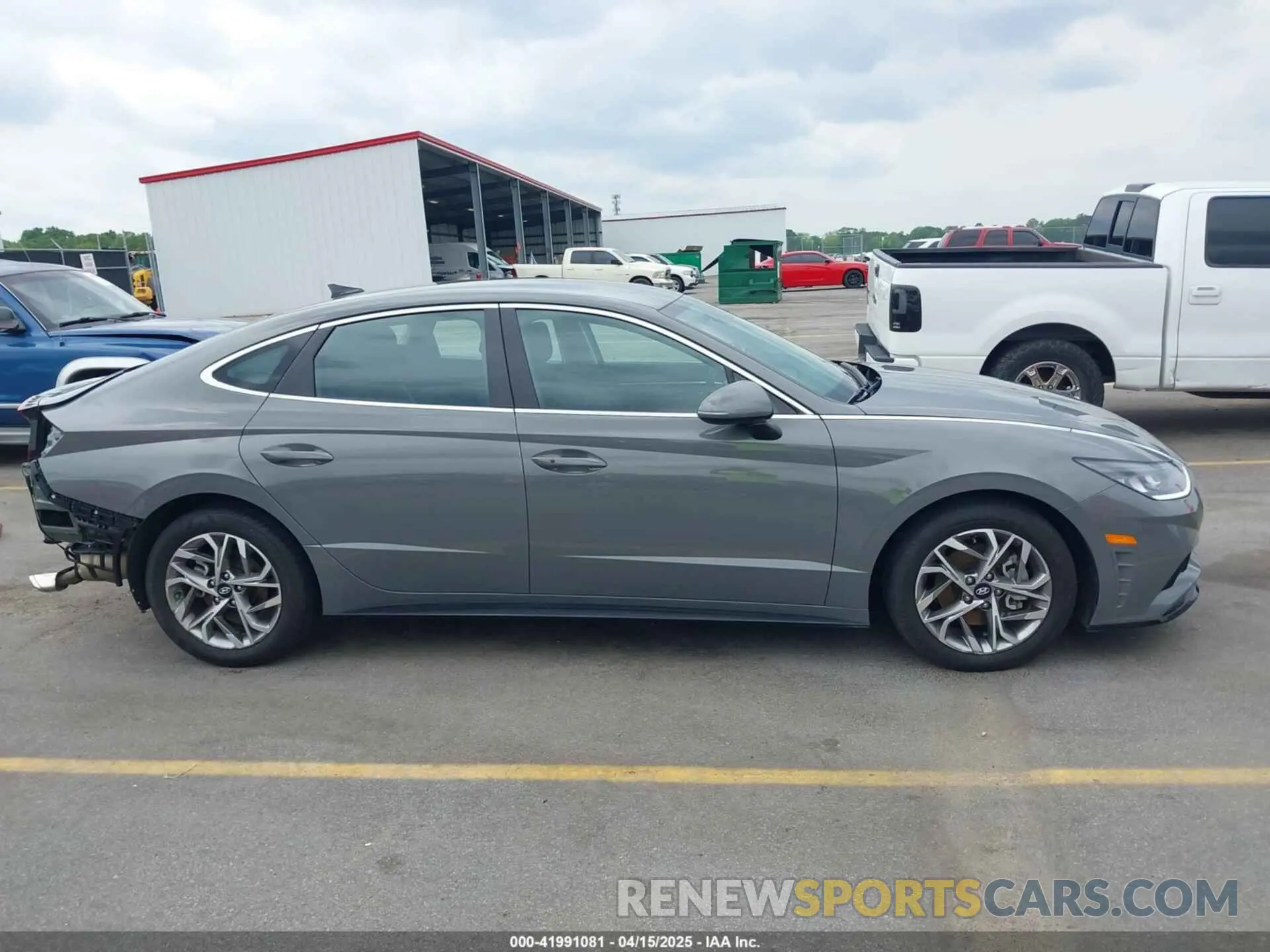 14 Фотография поврежденного автомобиля KMHL64JA4MA150733 HYUNDAI SONATA 2021