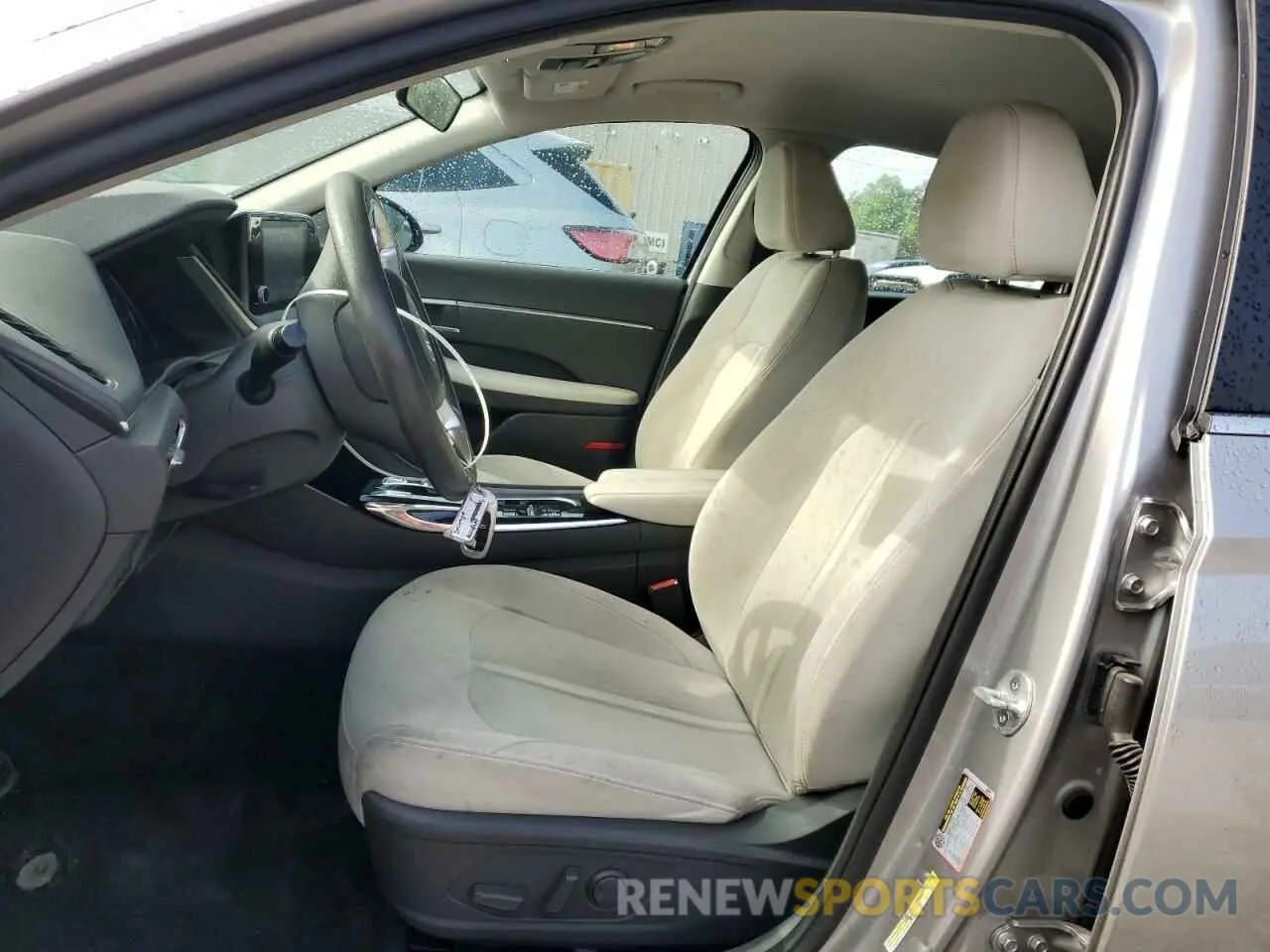 7 Photograph of a damaged car KMHL64JA4MA155981 HYUNDAI SONATA 2021